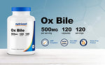 Nutricost Ox Bile Capsules 500mg Per Serving liver support SUPPS247