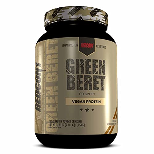 Green Beret vegan protein by Redcon1 Vegan Protein SUPPS247 30 SERVINGS Vanilla