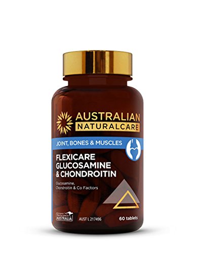 Australian NaturalCare - Flexicare Glucosamine & Chondroitin Muscles, Bones & Joints SUPPS247 60 tab 