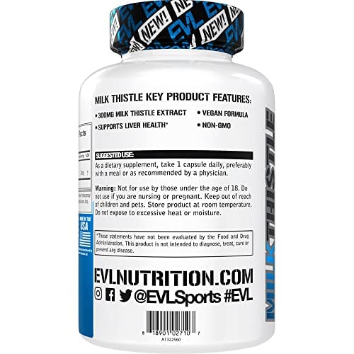 EVL Silymarin Milk Thistle Capsules Back to results Amazon - Image 3