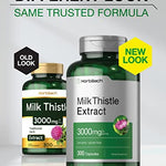 Milk Thistle Extract | 3000mg | 300 Capsules liver support SUPPS247