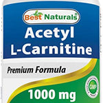 Best Naturals Acetyl L-Carnitine 1000mg L-carnitine supps247 60 Supps247