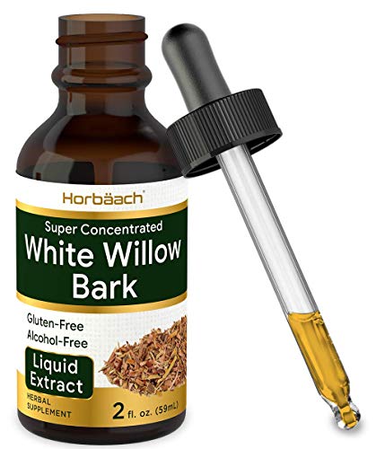 White Willow Bark Extract | 2 fl oz | Alcohol Free Liquid Tincture Pain & Fever supps247