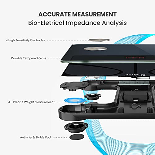 Bluetooth Body Fat Scale GENERAL HEALTH supps247