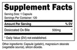 Nutricost Ox Bile Capsules 500mg Per Serving liver support SUPPS247