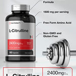 L Citrulline 2400 mg per Serving | 180 Capsules by Horbaach Blended Vitamin & Mineral Supplements Amazon