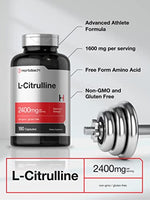 L Citrulline 2400 mg per Serving | 180 Capsules by Horbaach Blended Vitamin & Mineral Supplements Amazon