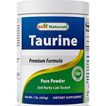 Best Naturals Pure Taurine Powder Back to results SUPPS247 454 g (Pack of 1)