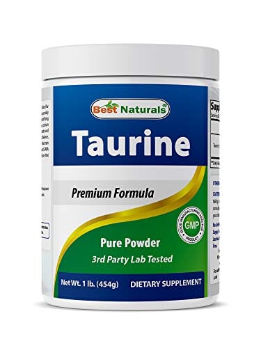 Best Naturals Pure Taurine Powder Back to results SUPPS247 454 g (Pack of 1) - Image 1