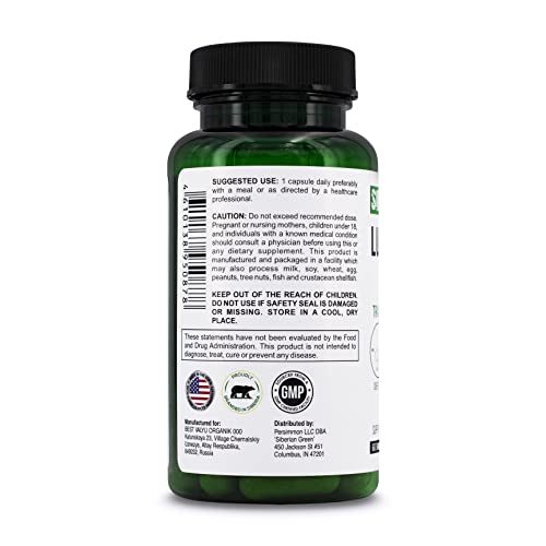 Siberian Green Lung Support Complex 60 Capsules GENERAL HEALTH supps247