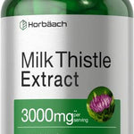 Milk Thistle Extract | 3000mg | 300 Capsules liver support SUPPS247