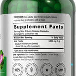 Milk Thistle Extract | 3000mg | 300 Capsules liver support SUPPS247