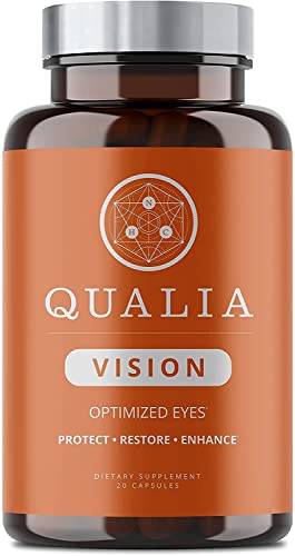 Qualia Vision | Optimized Eyes | Support Protect, Restore, Enhance Eye Health | 20 Count Back to results supps247 