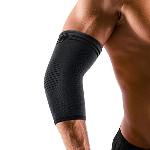 Elbow Brace, Elbow Compression Sleeve Accessories supps247 XS (Pack of 1) Black 