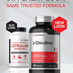 L Citrulline 2400 mg per Serving | 180 Capsules by Horbaach Blended Vitamin & Mineral Supplements Amazon