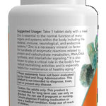 NOW Supplements, Zinc (Zinc Gluconate) 50 mg 100 Tablets Back to results Amazon 