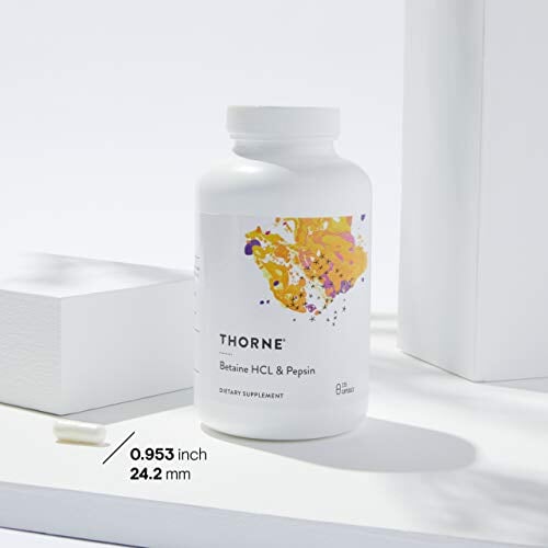 Thorne Research - Betaine HCL & Pepsin 225 count Back to results supps247 - Image 3