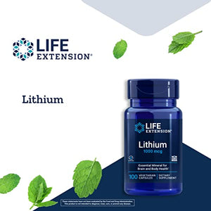 Life Extension Lithium 1,000 Mcg 100 Vegetarian Capsules, 100 Count (02403) Back to results supps247 