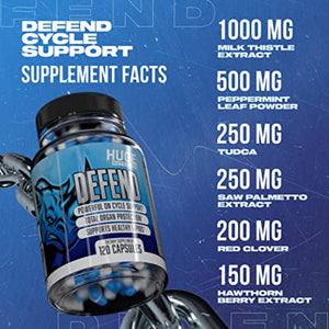 Defend Cycle Support - Milk Thistle, TUDCA, Hawthorn Berry Milk Thistle supps247 