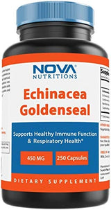 Nova Nutritions Echinacea Goldenseal Complex 450 mg Back to results supps247