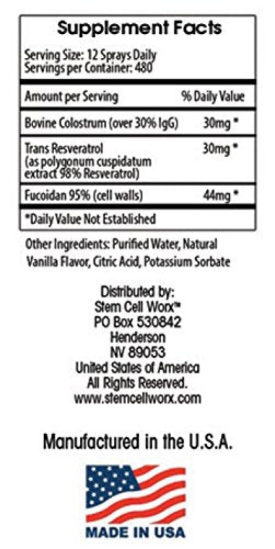 Stem Cell Worx Intraoral Spray Arthritis, Rheumatism & Joint Problems supps247 