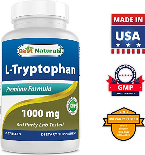 Best Naturals L-Tryptophan 1000 Mg Vitamins & Supplements supps247 - Image 7