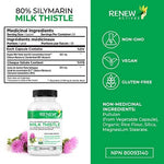 Renew Actives Milk Thistle Capsules: 300mg 120 Veggie Pills Back to results Amazon