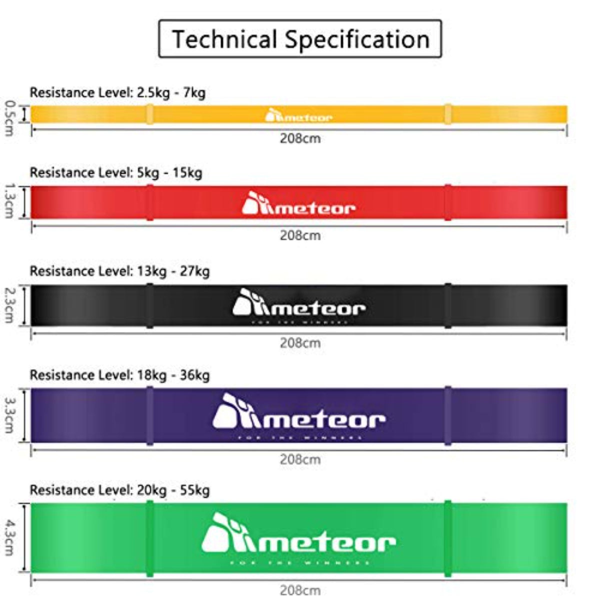 Fitness Bands for Workout Accessories supps247 - Image 3