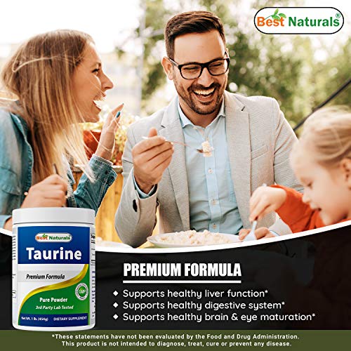 Best Naturals Pure Taurine Powder Back to results SUPPS247 - Image 4