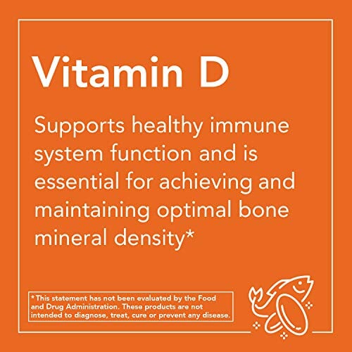 NOW Supplements, Vitamin D-3 2000 IU, 30 Softgels Back to results supps247  - Image 4