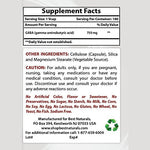 GABA Supplement 750mg Multivitamins & Minerals supps247