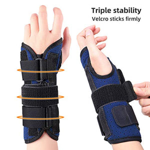 Wrist Support Brace Carpal Tunnel with Splints Gym accessories supps247