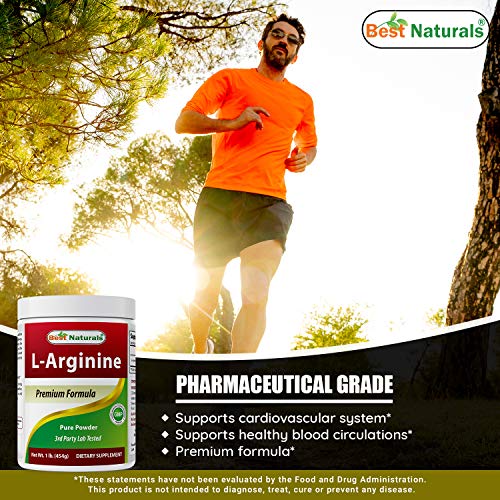 L-Arginine Powder 4600mg PRE WORKOUT SUPPS247 - Image 4