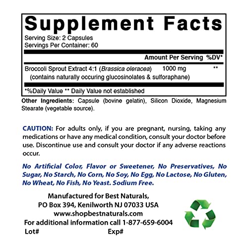 Broccoli Sprouts Extract Multivitamins & Minerals supps247 - Image 2