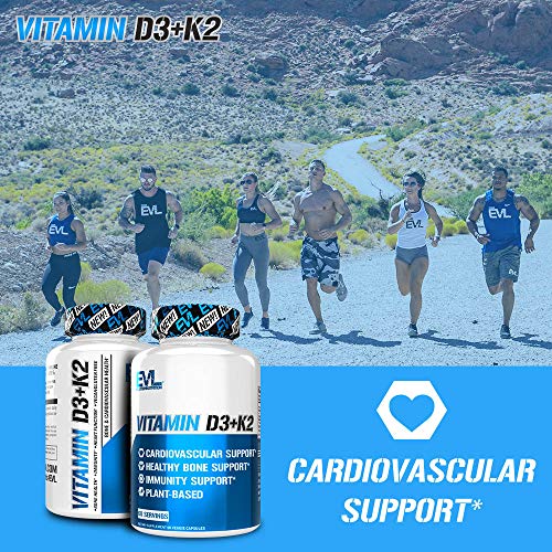 Evlution Nutrition Vitamin D3 + K2 60 Servings Back to results Amazon 