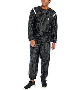 Total Fitness Men's Sauna Suit Back to results supps247 Large-X-Large Black