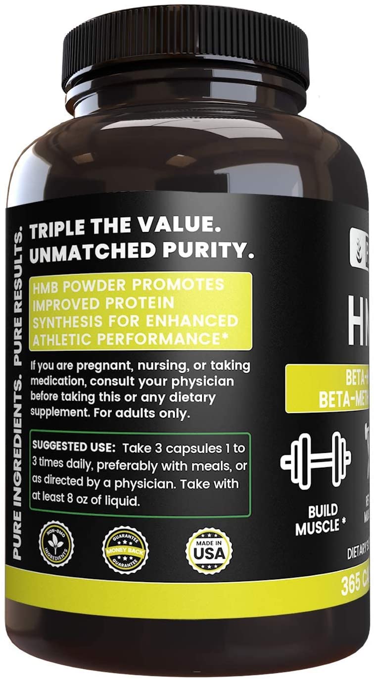 HMB Powder 100% Pure (945 mg Serving) FOCUS & ENERGY supps247 - Image 2