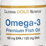 California Gold Nutrition Omega-3 Premium Fish Oil 100 Fish Gelatin Softgels General Not specified 