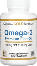 California Gold Nutrition Omega-3 Premium Fish Oil