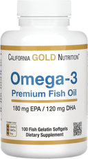 California Gold Nutrition Omega-3 Premium Fish Oil