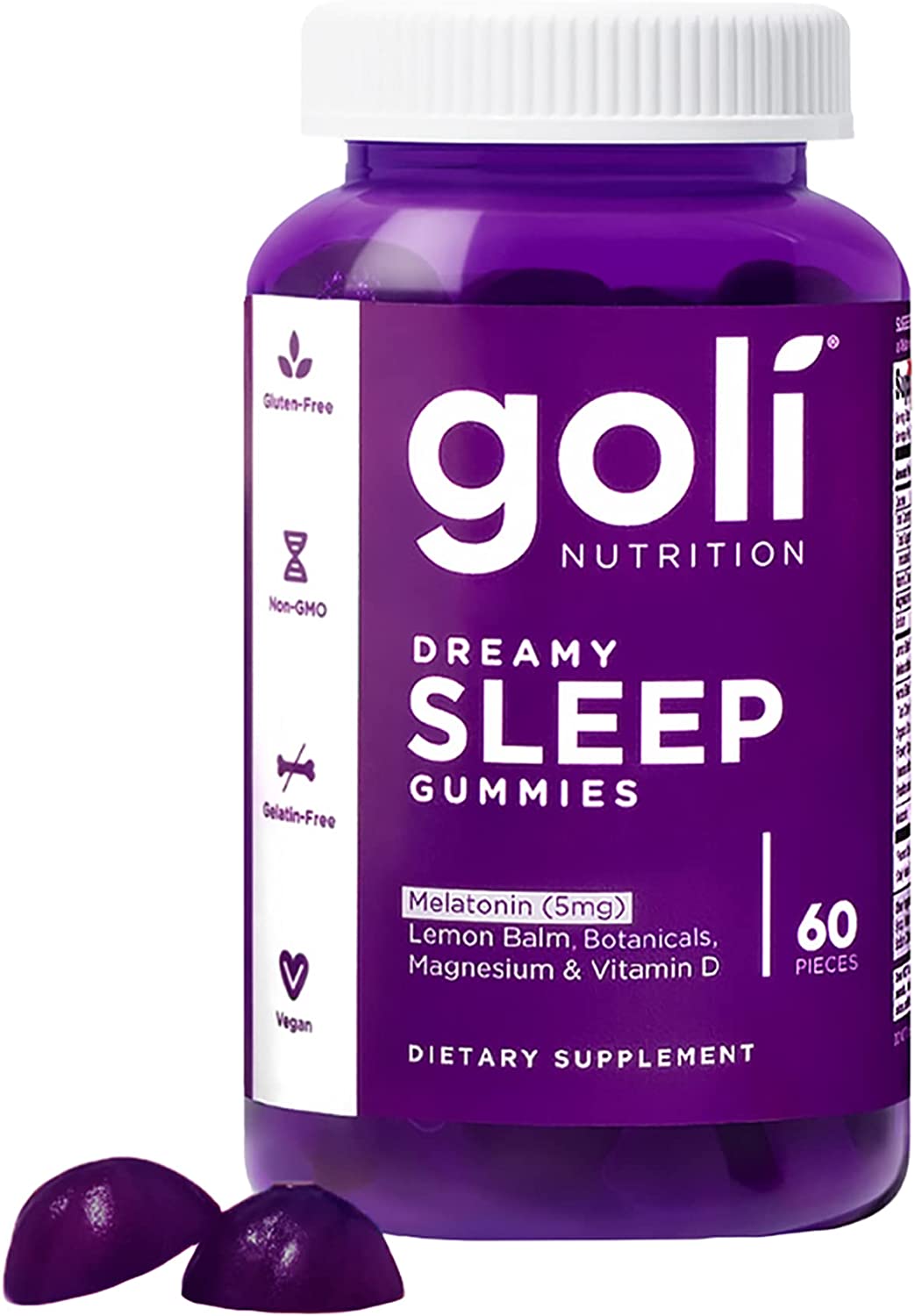 Goli Dreamy Sleep Gummy - 60 Count Supps247