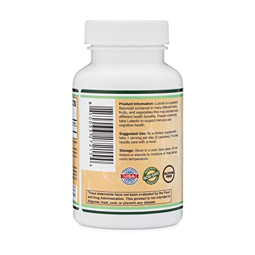 Luteolin Supplement 100mg Servings by Double Wood Back to results Amazon  - Image 3