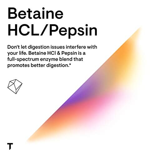Thorne Research - Betaine HCL & Pepsin 225 count Back to results supps247 - Image 4