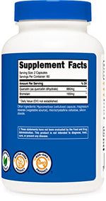Nutricost Quercetin 800mg, 120 Capsules with Bromelain - 60 Servings Flavonoids supps247 