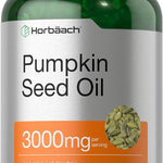 Pumpkin Seed Oil | 3000mg | 120 Softgel Capsules by Horbaach General Amazon 