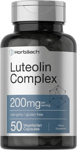 Luteolin Complex with Rutin | 50 Capsules | by Horbaach General Amazon 