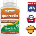 Best Naturals Quercetin 1000 mg/Serving 120 Veggie Capsules General Not specified 