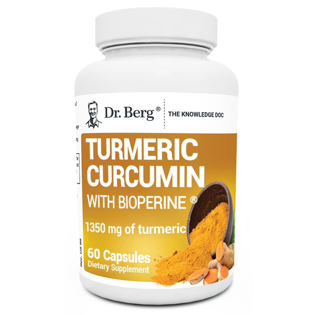 Dr. Berg's Turmeric Curcumin with Bioperine 95% Back to results supps247