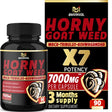 Horny Goat Weed Capsules - 7000mg testbooster supps247