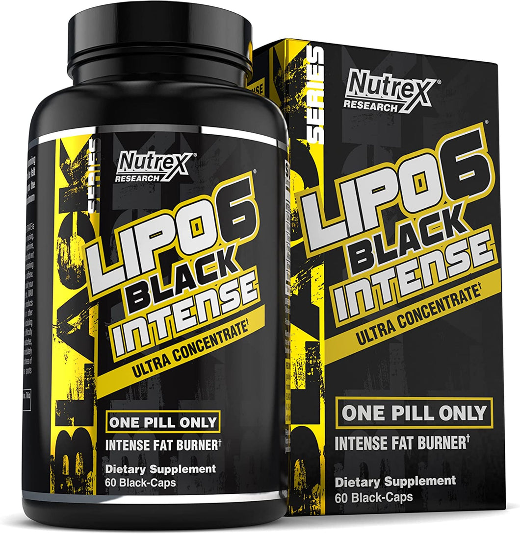 Nutrex Lipo-6 Black Intense UC - 60 Capsule at Supps247